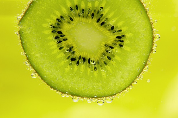 Image of Kiwi fruit that helps to relieve stress