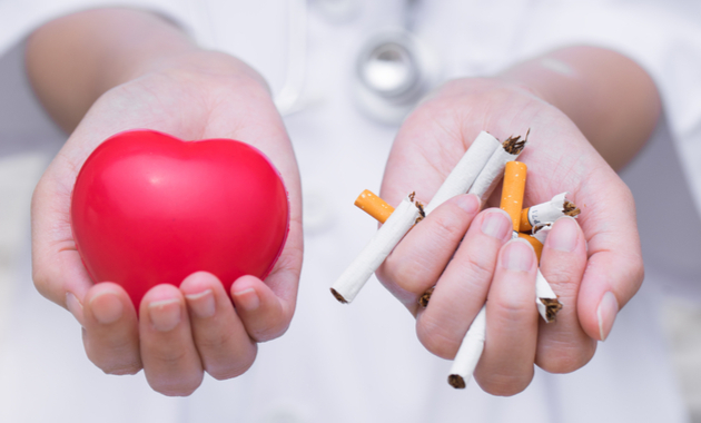 what does smoking do to your heart