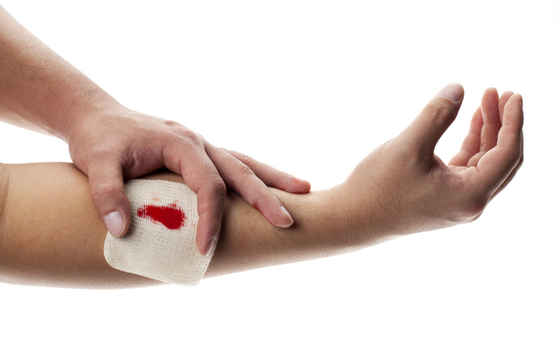 first aid for cuts and bleeding