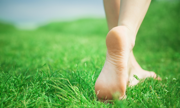 Barefoot walking