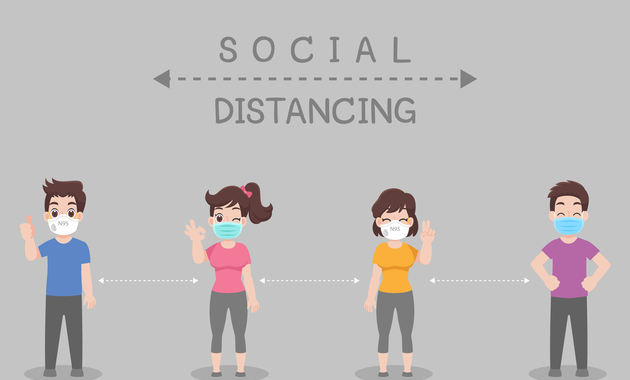 social distancing tips