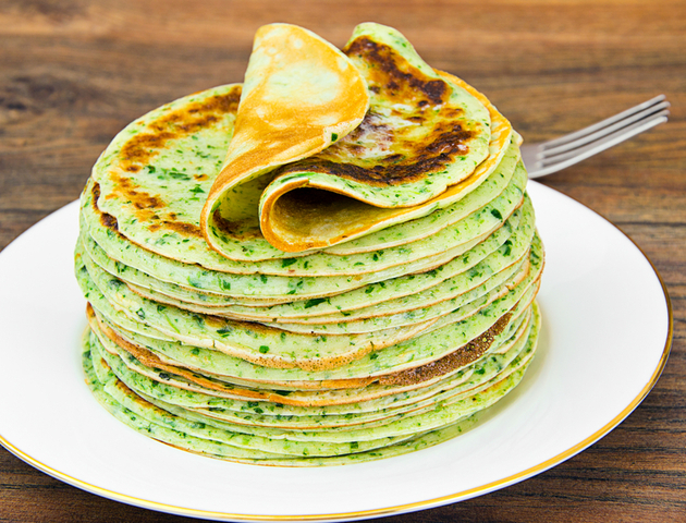 desi vegetable oat pancake