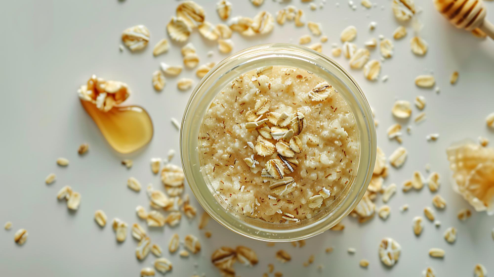 Oatmeal scrub