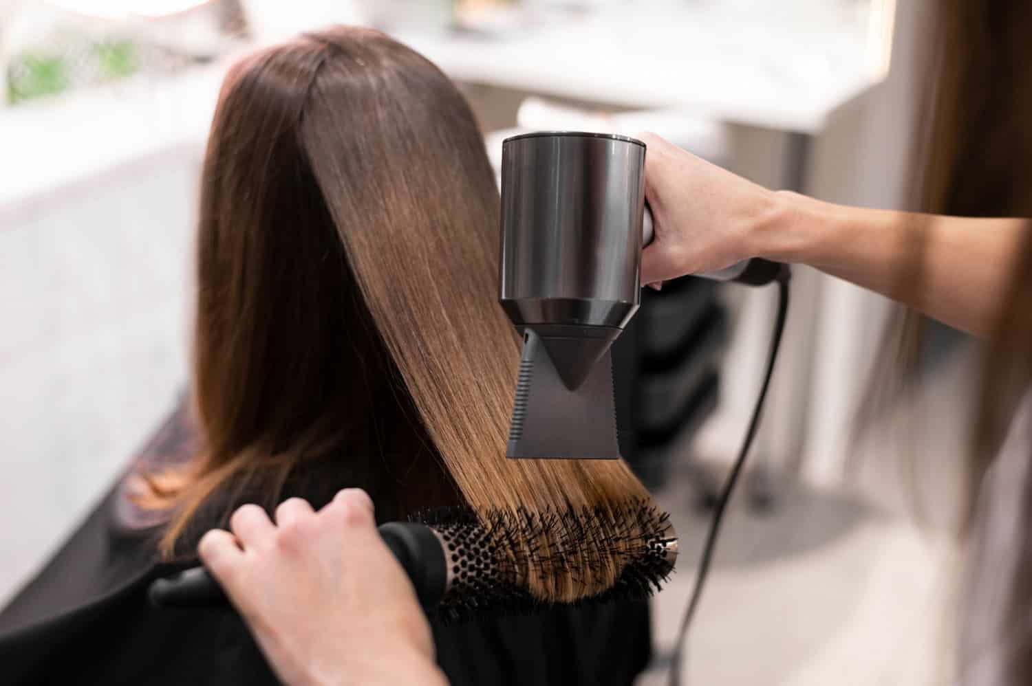 blow dry