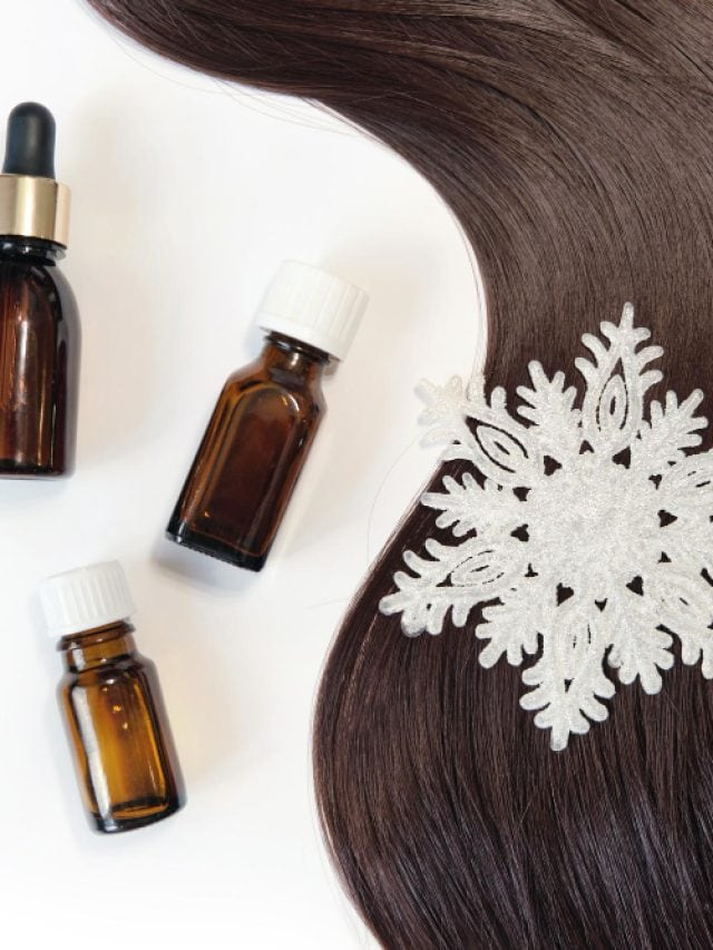 5 best oils for soft & shiny hair in winter