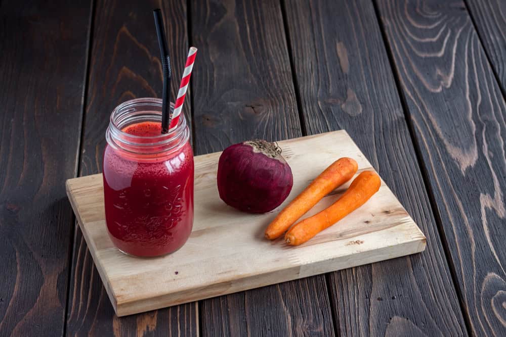 Beetroot & carrot juice
