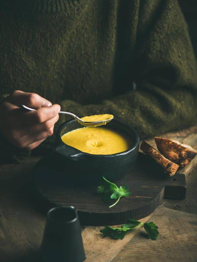 Healthy soup recipe during cold and cough