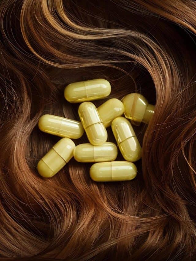 Vitamins for hair growth & thickness