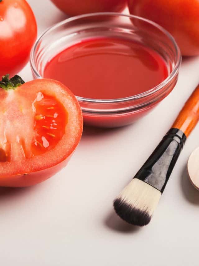 6 benefits of applying tomato juice on your face