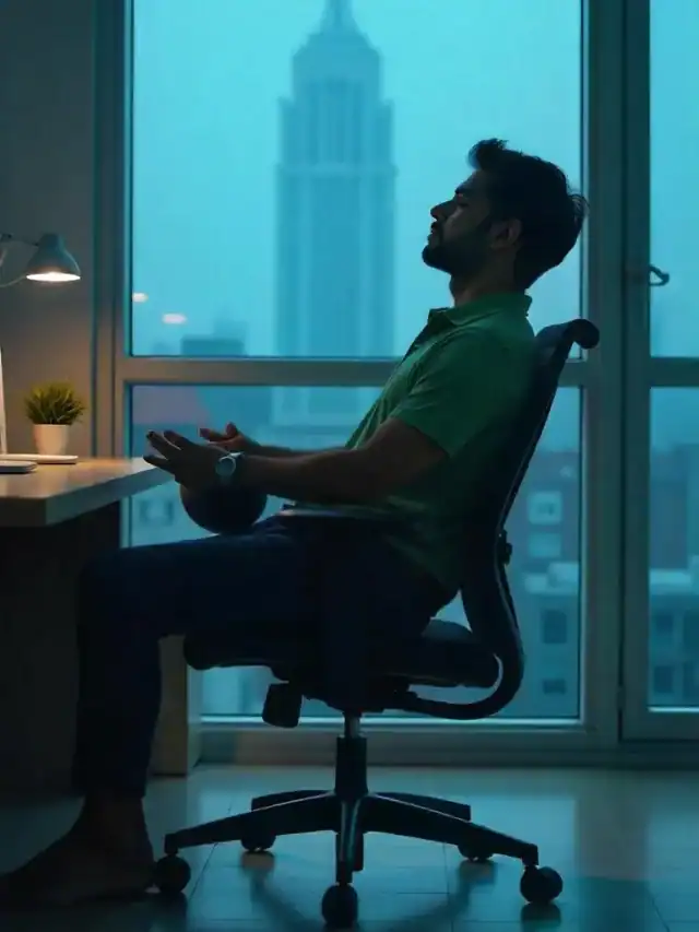 No mat, no problem: 5 desk chair yoga poses you should try