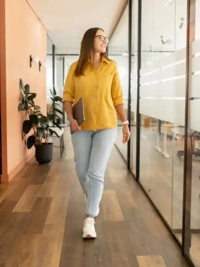 Lose belly fat at work: 5 ways walking breaks can help Lose belly fat at work: 5 ways walking breaks can help