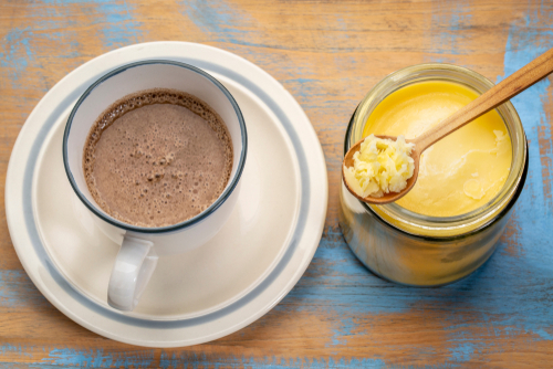 coffee, ghee