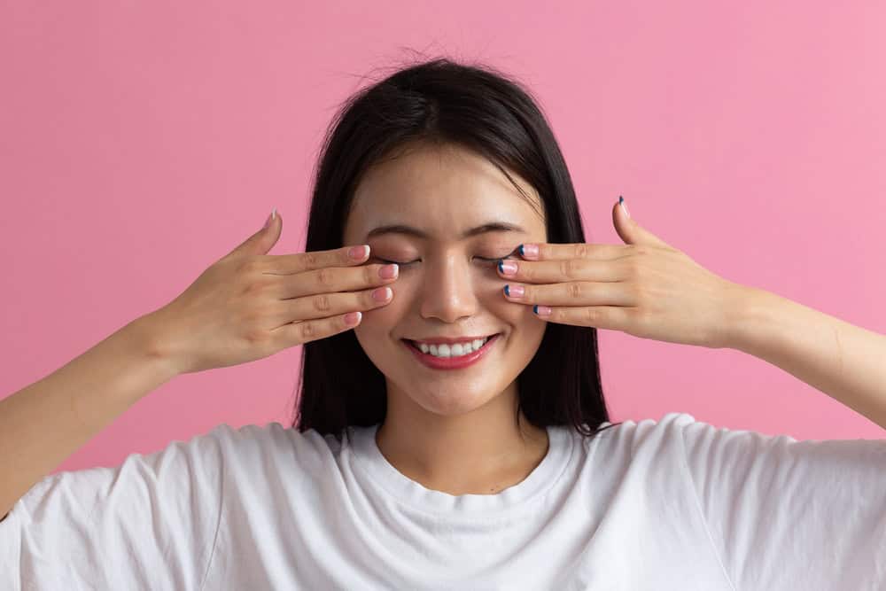 Yoga for tired eyes