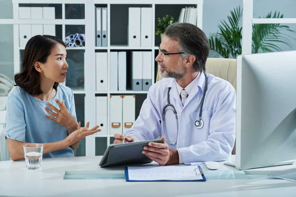 talk to a doctor