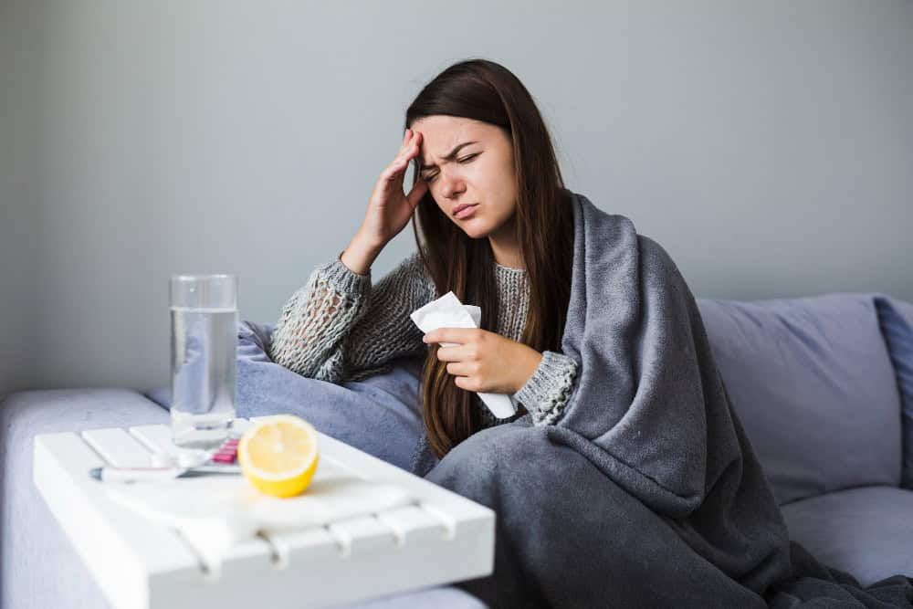 headache, sickness