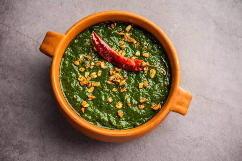methi ka saag, foods