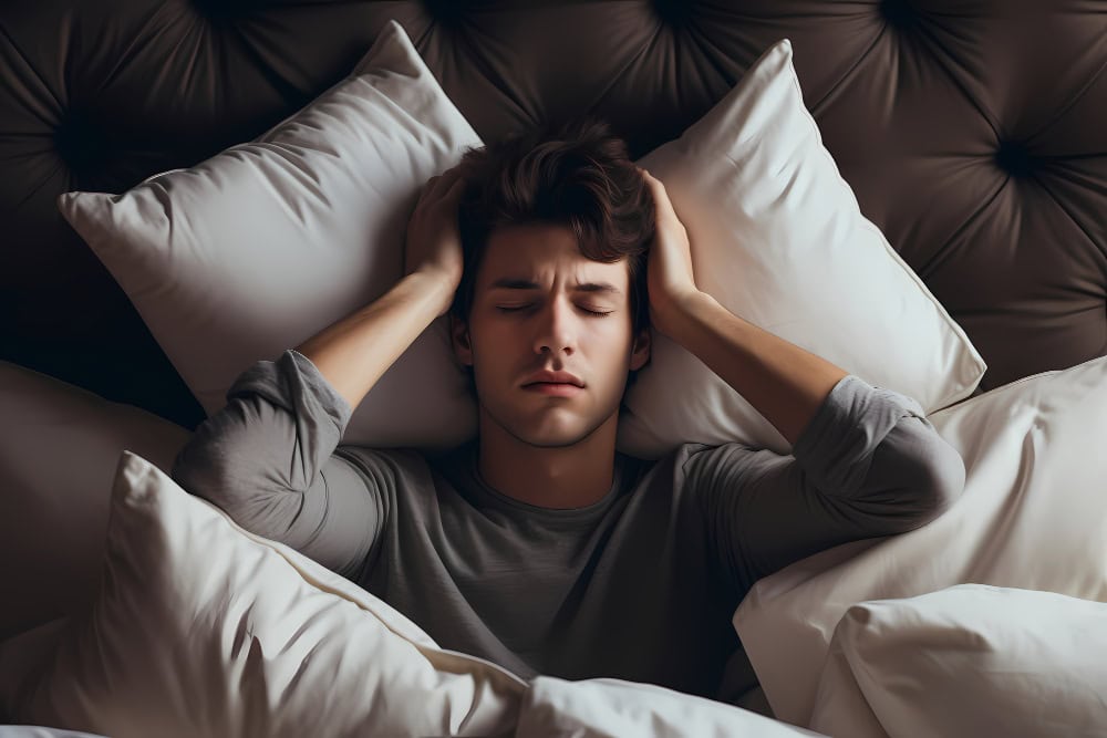 less sleep
