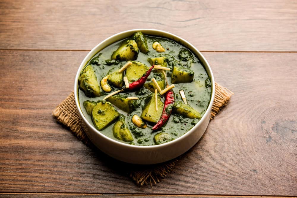 alu palak
