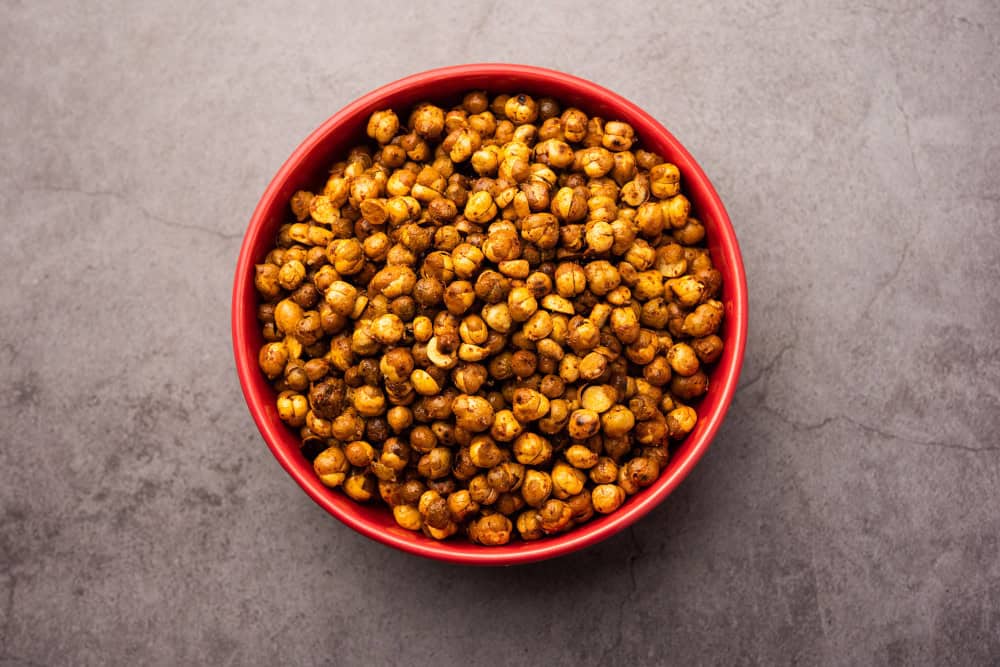 roasted chana, Diabetes friendly office snacks in hindi