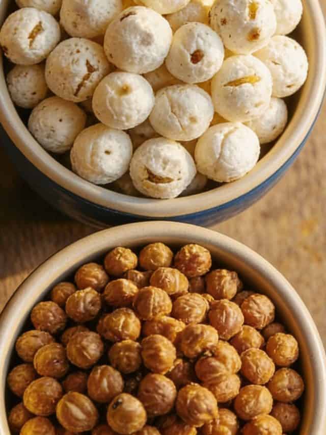 Makhana vs. roasted chana: Which is better for weight loss?