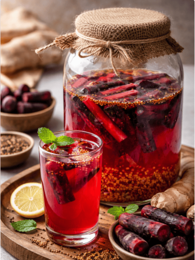 Why kanji is the perfect probiotic drink for summer?