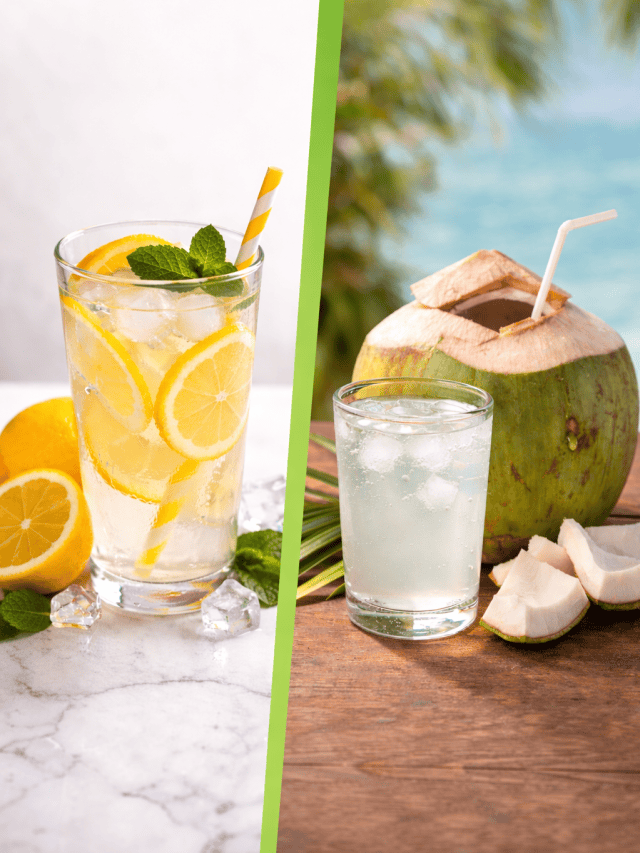 Lemon water vs coconut water: which is better for summers?