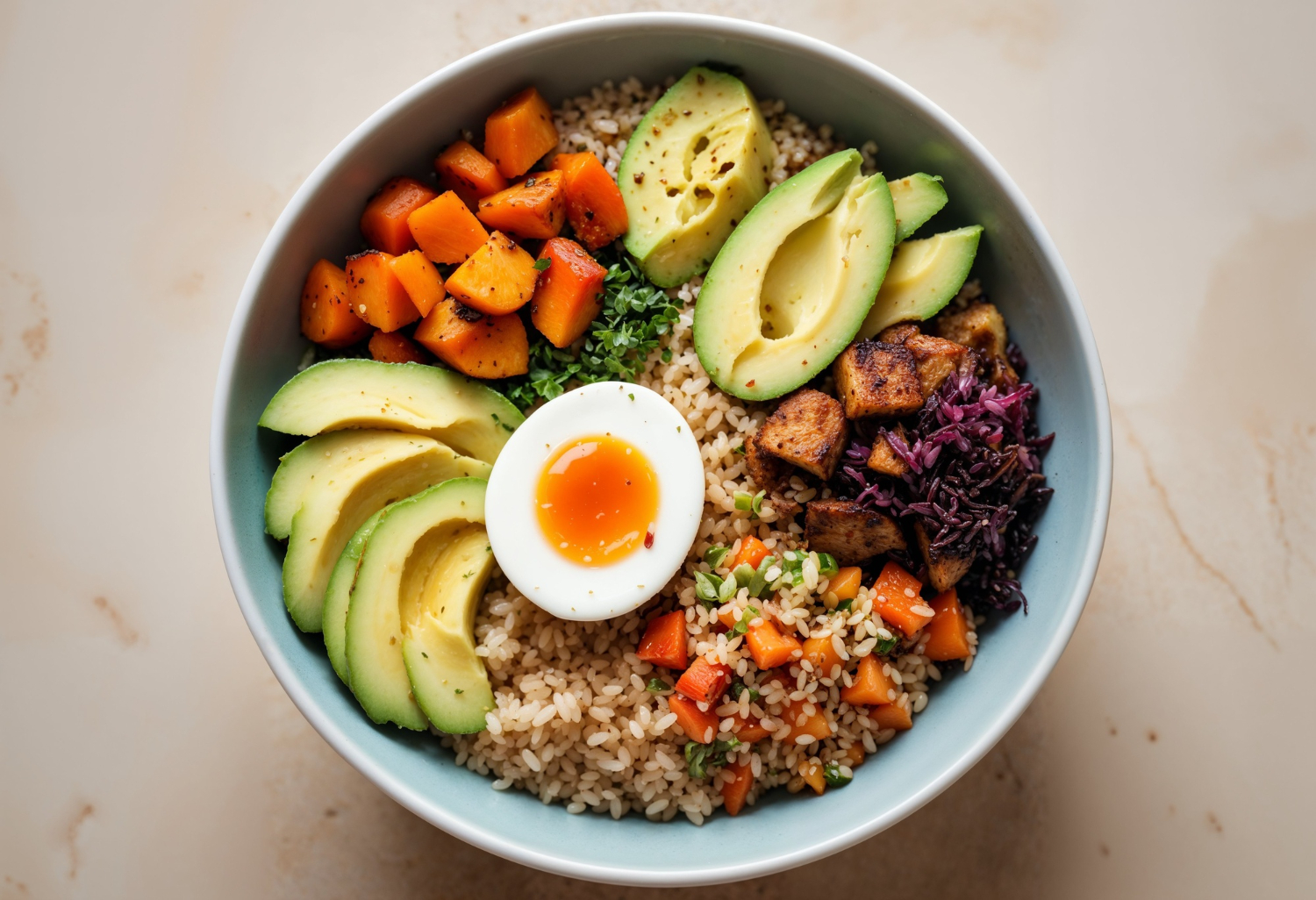 Avocado & Brown Rice Buddha Bowl