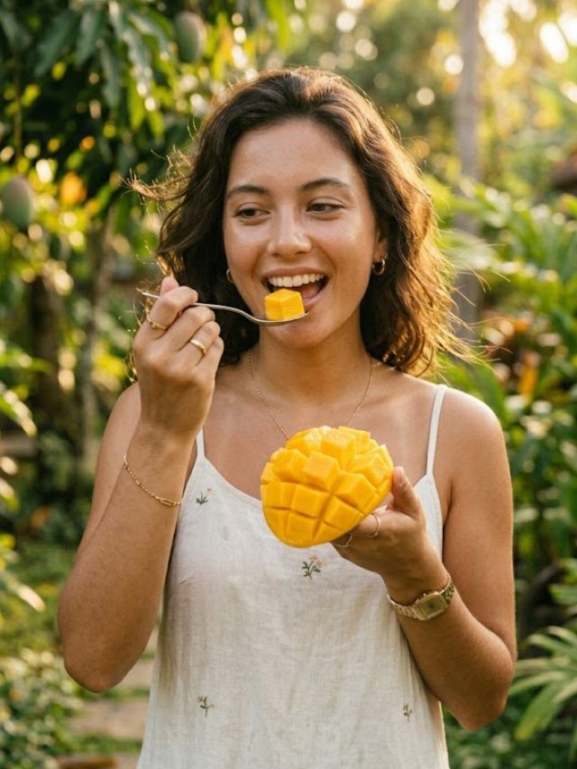 The sweet truth about eating mangoes & glowing skin The sweet truth about eating mangoes & glowing skin