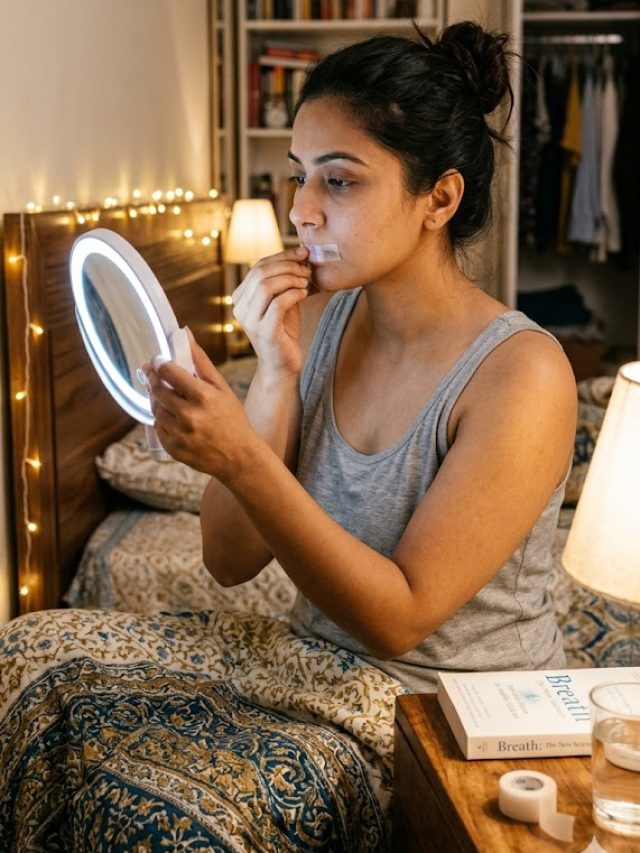 Mouth taping trend: What does it do? Is it safe?