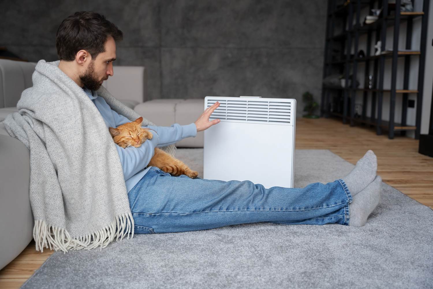 Ac, cat, Summer, Cold, Cooler