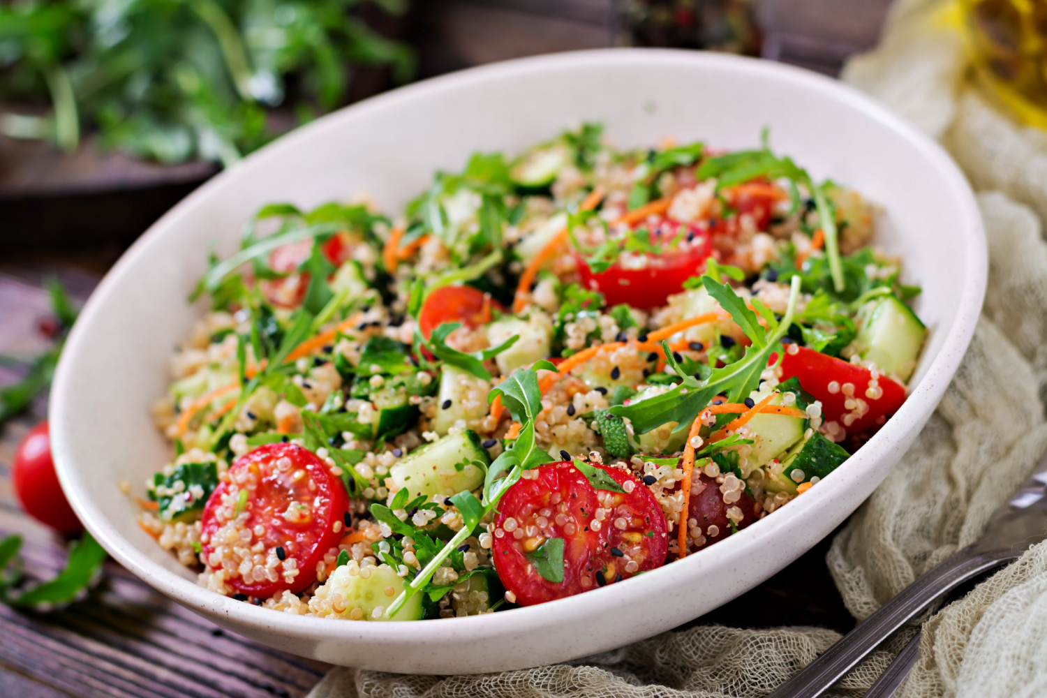 Quinoa Vegetable Bowl