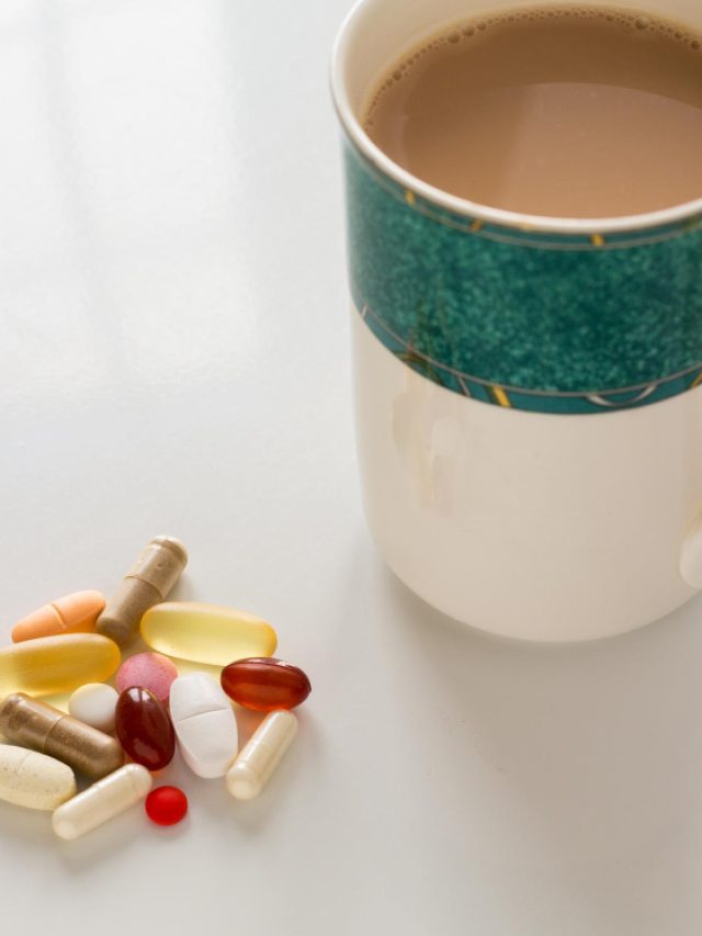 Can I take vitamins with tea or coffee Can I take vitamins with tea or coffee