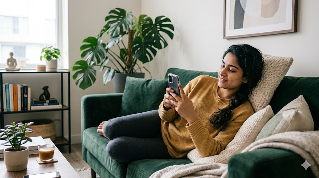 screen time acne