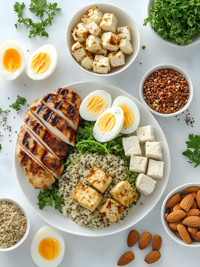 नाश्ते के लिए विशेषज्ञों द्वारा सुझाए गए 6 हाई-प्रोटीन फूड्स नाश्ते के लिए विशेषज्ञों द्वारा सुझाए गए 6 हाई-प्रोटीन फूड्स