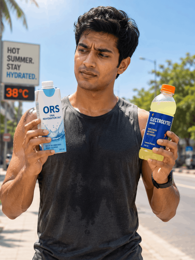ORS vs electrolyte drinks: What doctors actually recommend