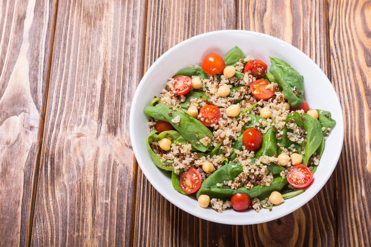 Quinoa and Chickpea Bowl
