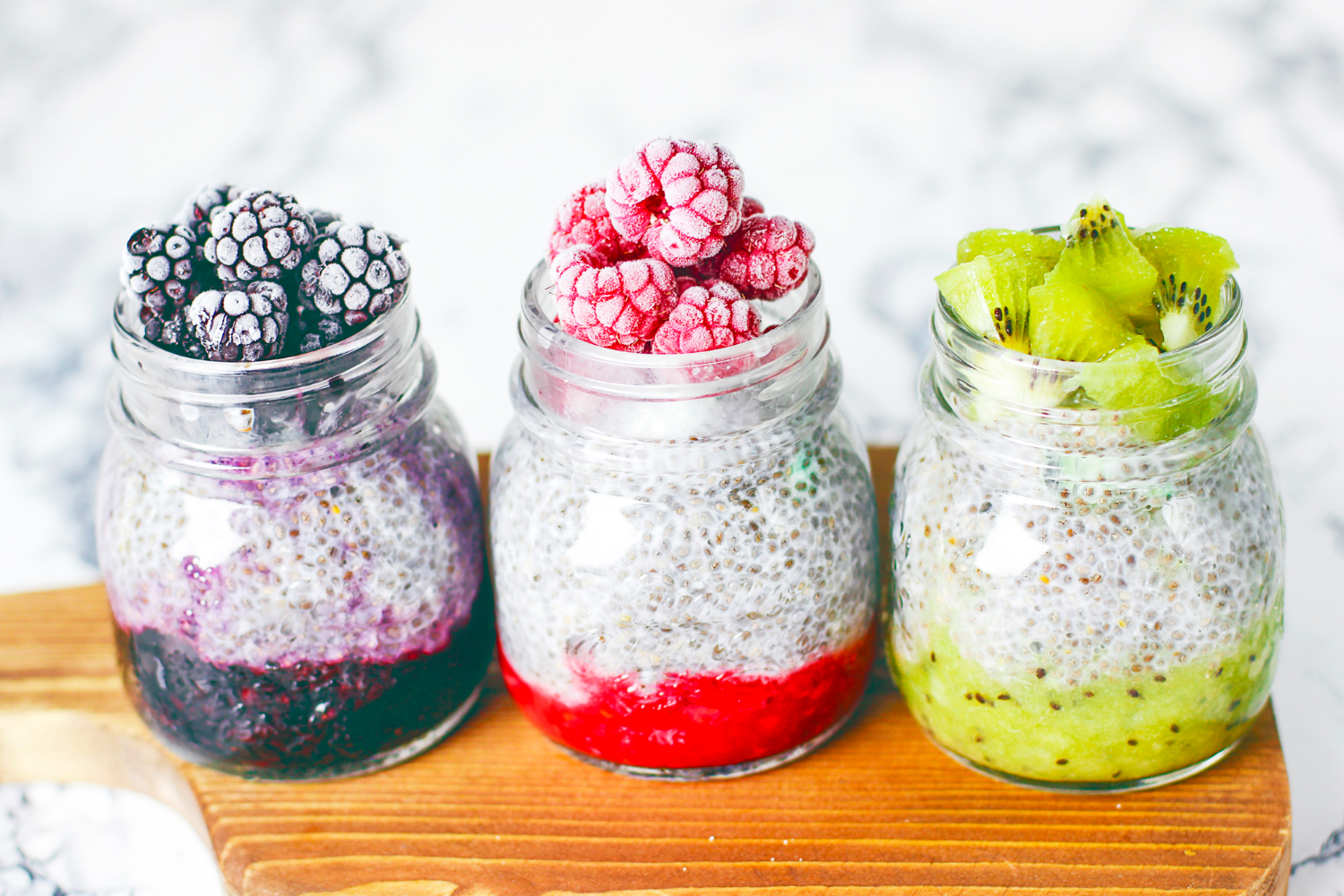 Chia Berry Yogurt Parfait