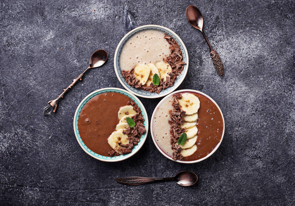 2. Chocolate Banana Chia Pudding