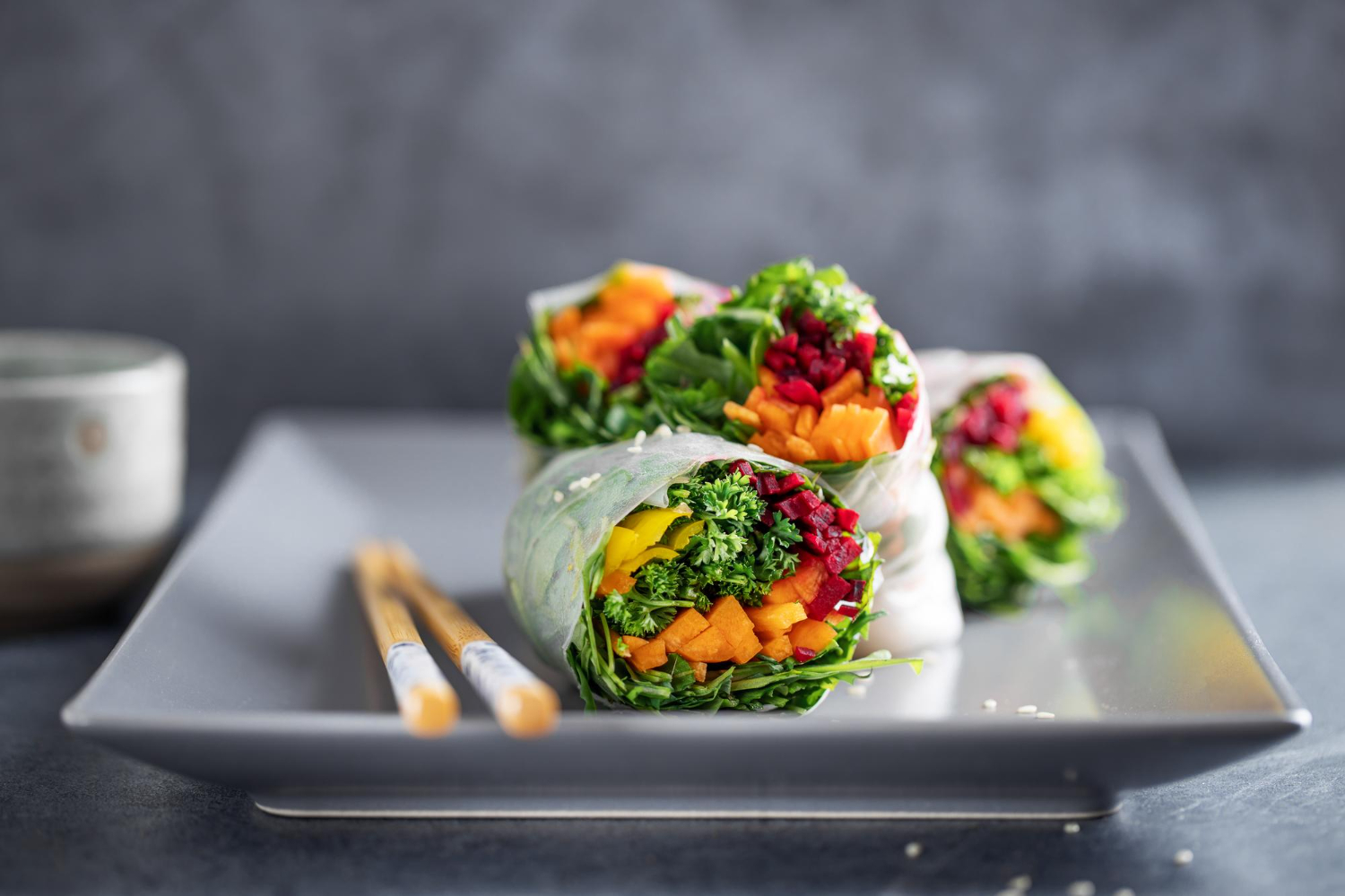 Black Bean and Sweet Potato Wrap