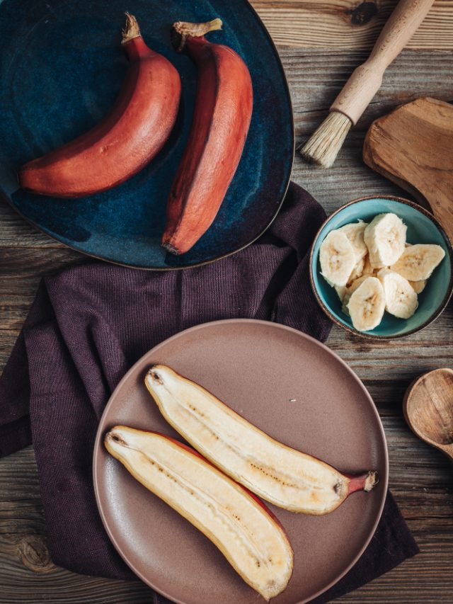 Red banana vs. yellow banana: 5 real nutritional differences