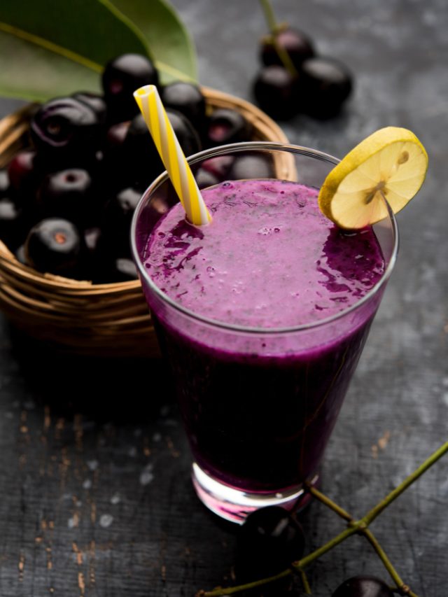 How to make fresh jamun shots at home in minutes How to make fresh jamun shots at home in minutes