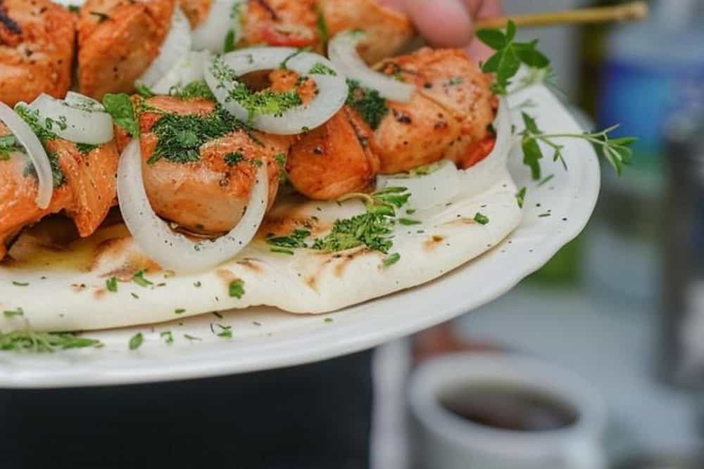 5. Chicken Tikka With Yogurt and Whole-Wheat Roti