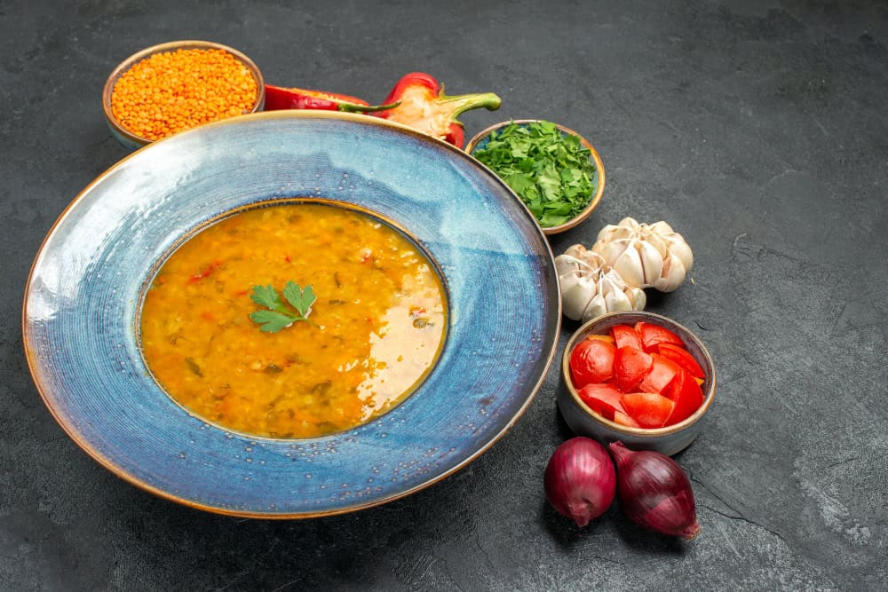 7. Chicken and Lentil Soup