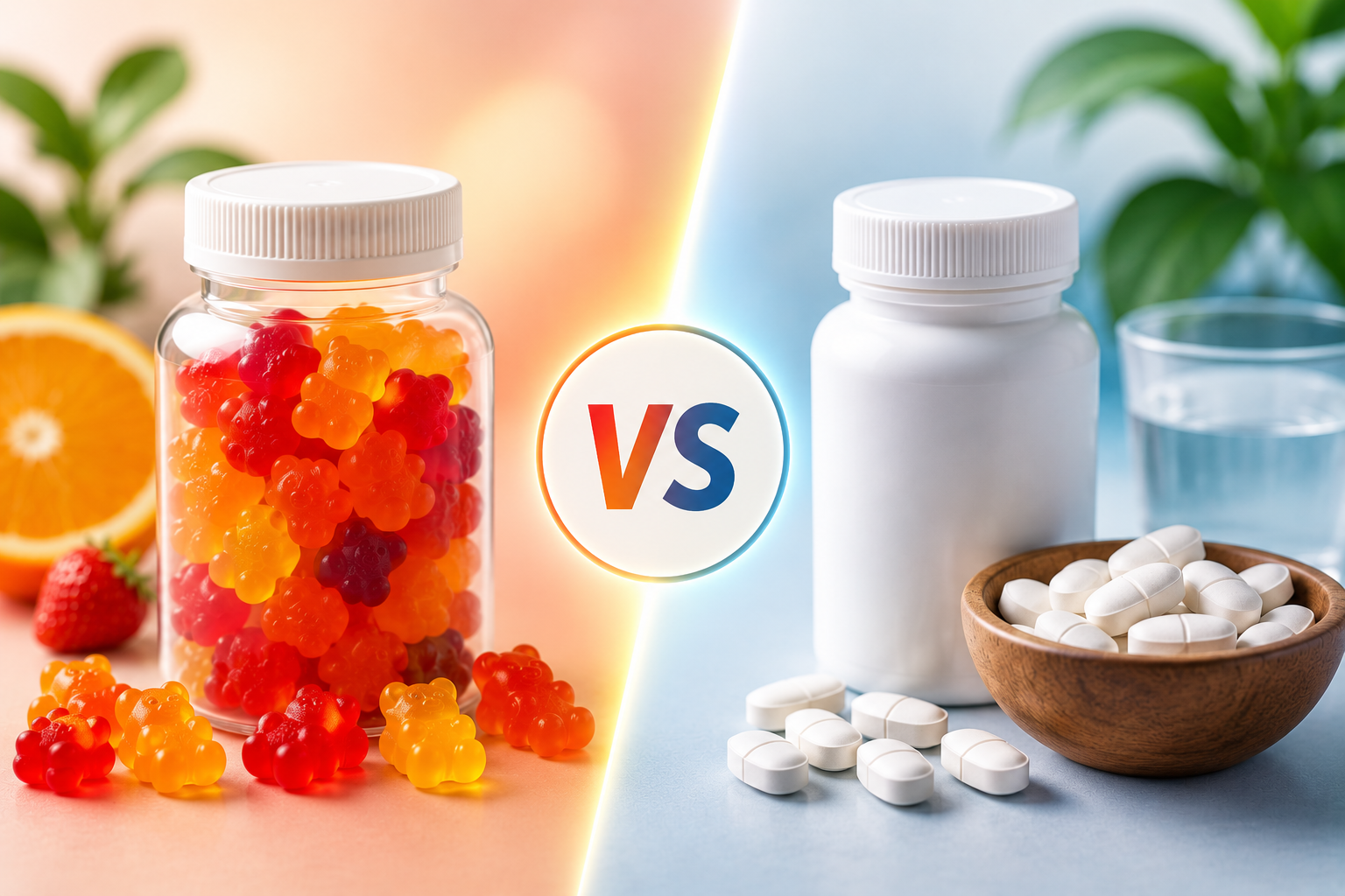 Gummy Vitamins vs Tablets: Which Works Better for Your Body? Gummy Vitamins vs Tablets: Which Works Better for Your Body?