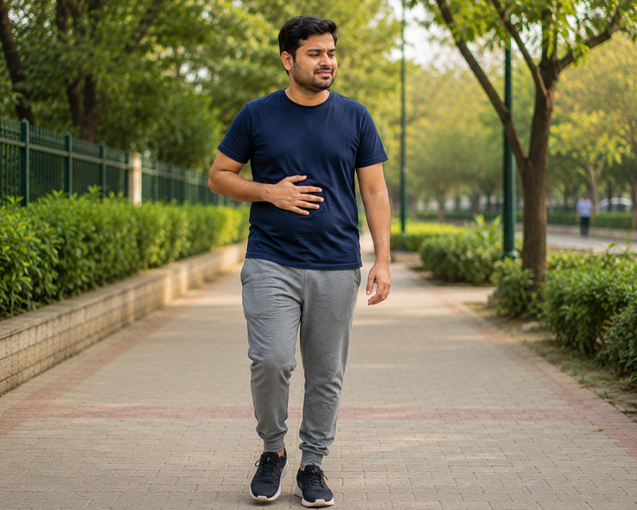 Is Walking on a Full Stomach Ever a Bad Idea? Doctors Explain Walking