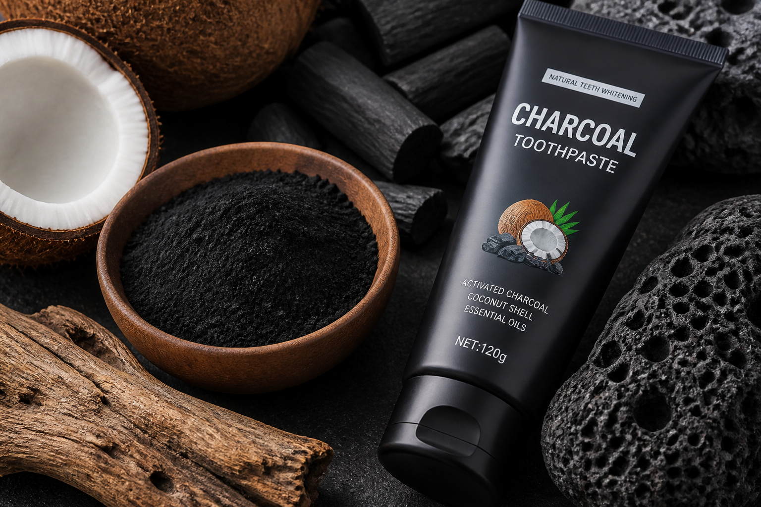 charcoal toothpaste