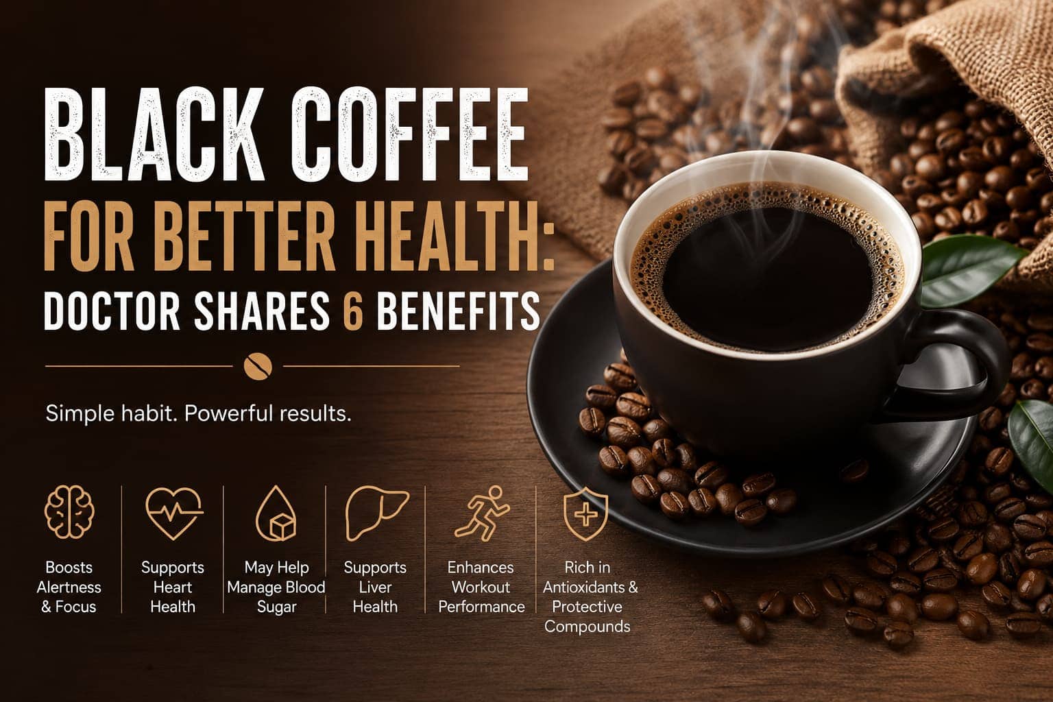 Black Coffee for Better Health: 6 Benefits You May Get From Your Daily Cup Black Coffee for Better Health: 6 Benefits You May Get From Your Daily Cup