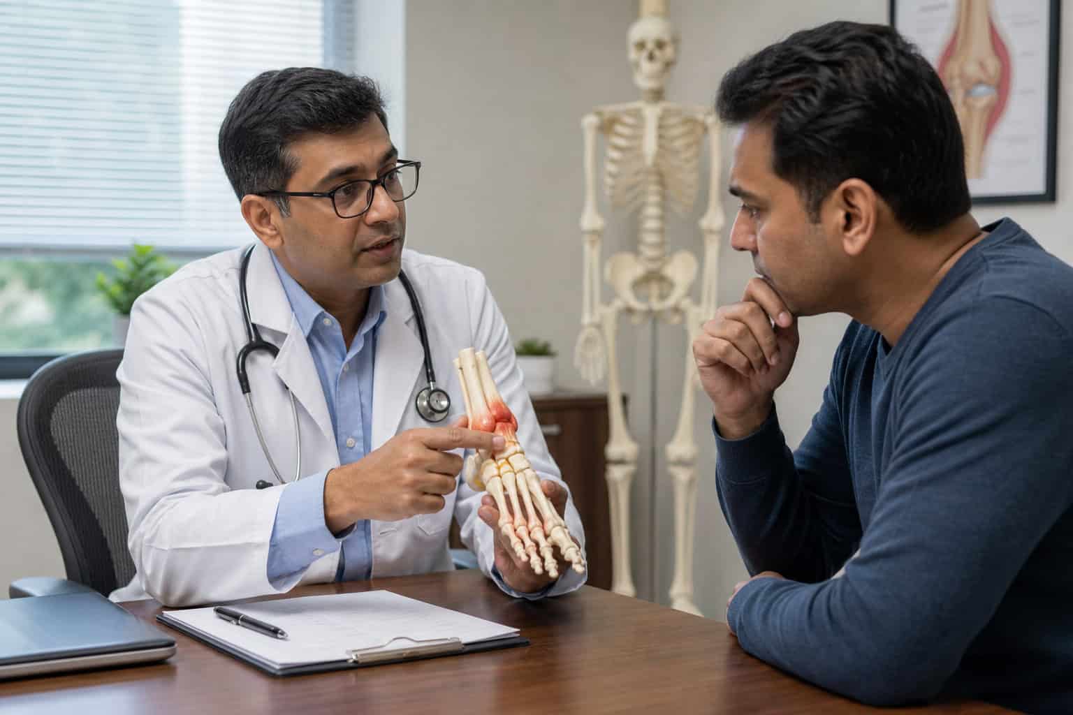 doctor consult, gout