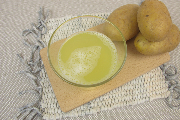 raw potato juice for pimple marks
