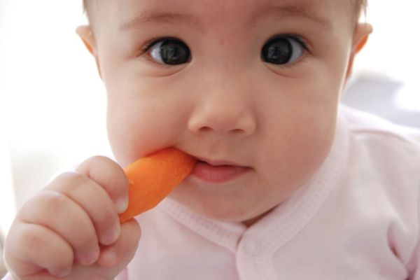 Carrot Beneficial for Teething